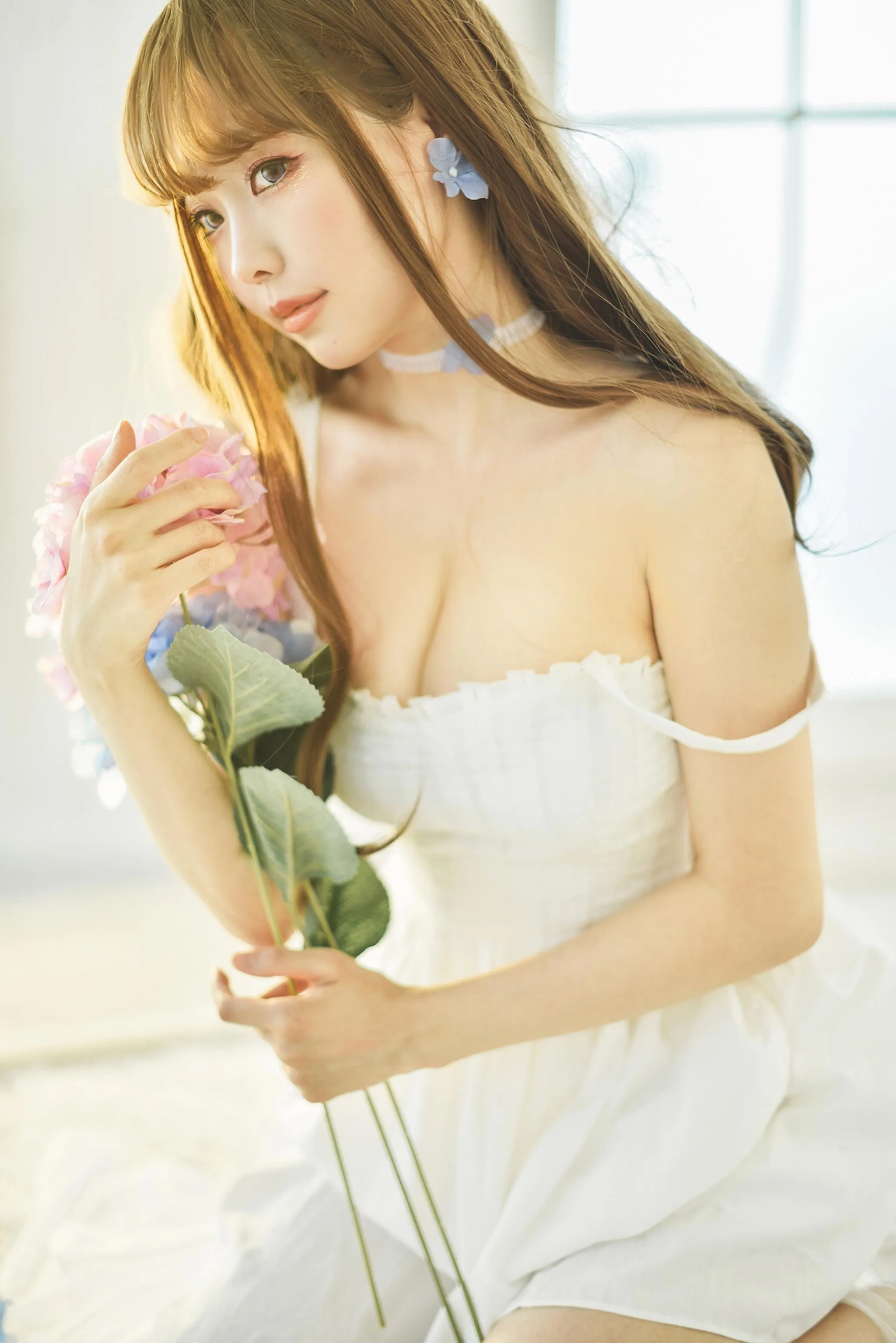 ElyEE子 – NO.76 White Dress [22P]插图